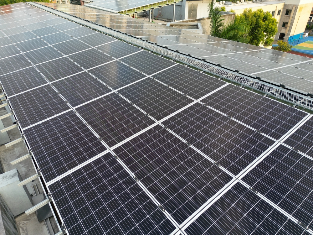 Commercial solar panels in Texas